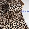 Picture of Trilanix Fabric imitating animal skins Leopard Printed Faux Leather Sheet Fabric Assorted 6 PCS 7.7" x 12.9" (20 cm x 33 cm) for Hair Accessories DIY Crafts Making